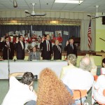 Swearing in of First Village Council